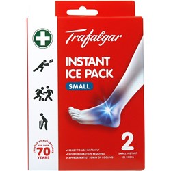 Trafalgar Instant Ice Pack Small 105 x 150mm Pack Of 2