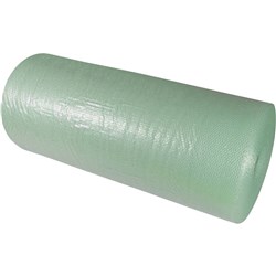 Polycell Degradable Bubble Wrap Roll Non-Perforated 1500mm x 100m Green