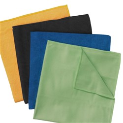 Visionchart Whiteboard Microfibre Cleaning Cloth 40 x 40cm Green Pack Of 10