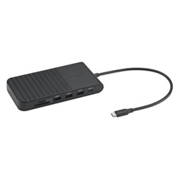 Kensington UH1510P EQ USB-C USB-A Triple Video Driverless Mobile Dock Black