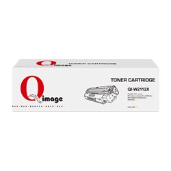 Q-Image Remanufactured HP 206X W2112X Toner Cartridge High Yield Yellow