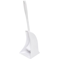 Compass Plastic Toilet Brush White