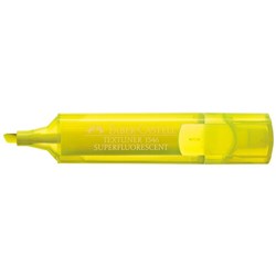 Faber-Castell Textliner 46 Superflourescent Highlighter Chisel 1-5mm Ice Yellow