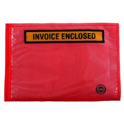 Marbig Professional Packaging Envelope 115 x 165mm Invoice Enclosed Red Box Of 1000