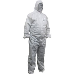 Maxisafe Chemguard Disposable Coveralls SMS Extra Large White