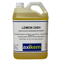 AxiKem Lemon Dish Dishwashing Detergent 5L
