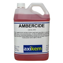 AxiKem Ambercide Antibacterial Hand Soap 5L