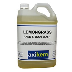 AxiKem Lemon Grass Hand & Body Wash 5L