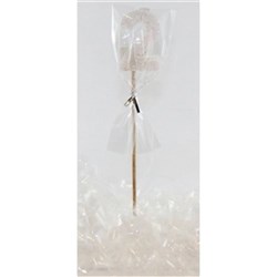 Alpen Candle Number Glitter No. 2 White