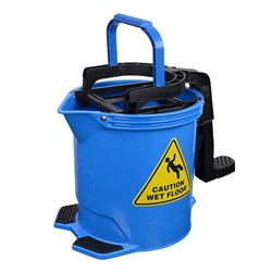 Edco Enduro Wringer Mop Bucket Blue