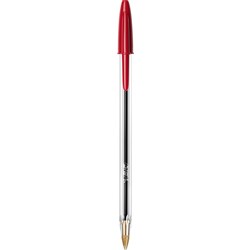 BIC CRISTAL MEDIUM RED 0221 BOX 12